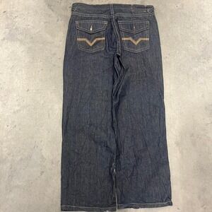 Vintage Y2K baggy‎ wide leg dark wash hiphop skater grunge skater mecca jeans